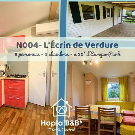 Holiday home N004 - L'ecrin De Verdure - Climatise - Tv - Proche Europa Park